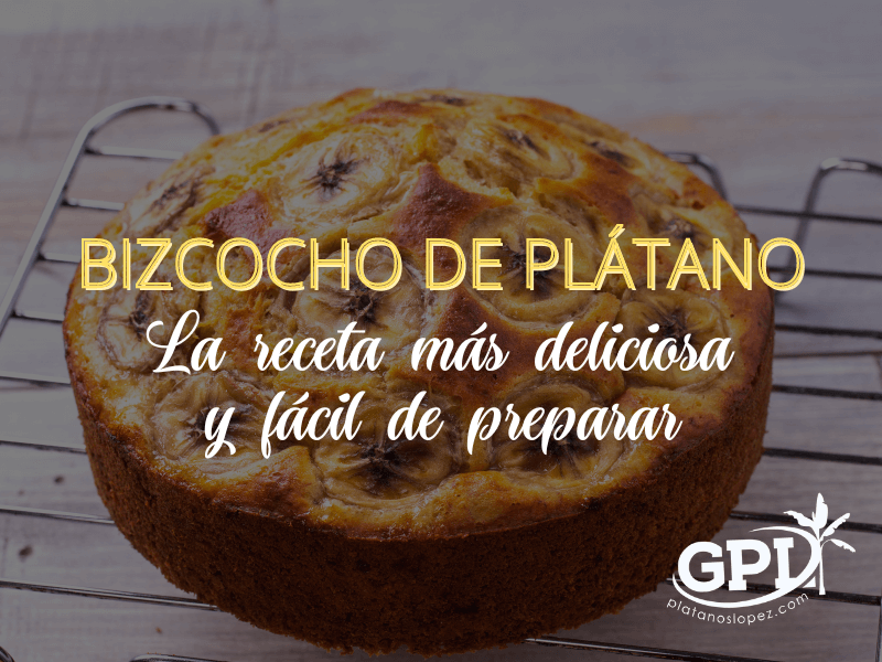 bizcocho de platano