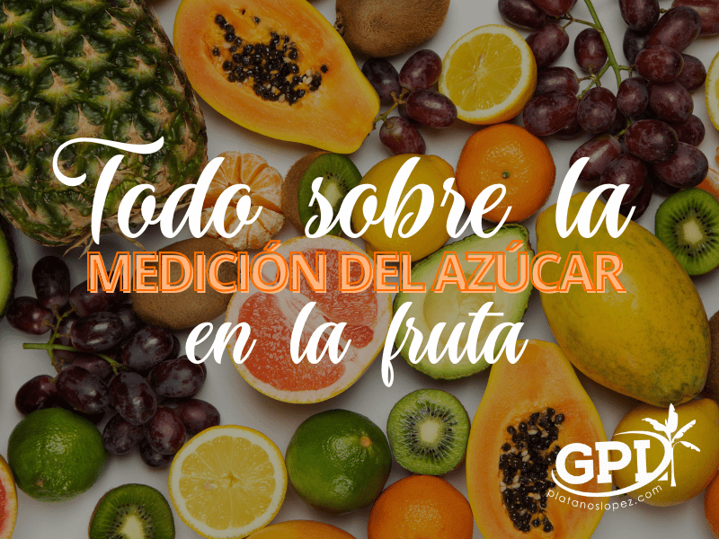 azucar en la fruta
