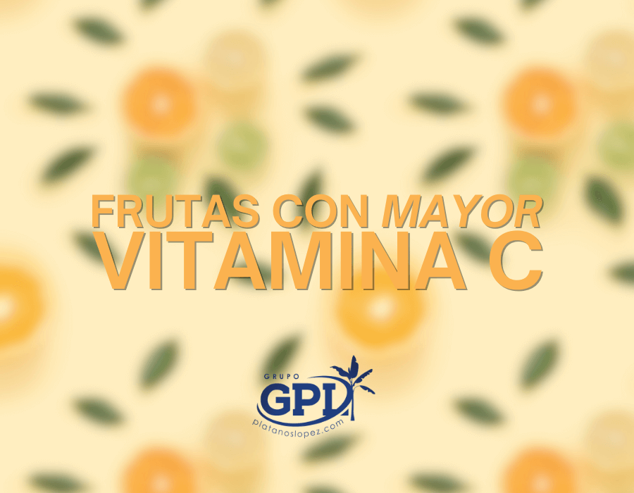 GPL frutas con mayor vitamina c