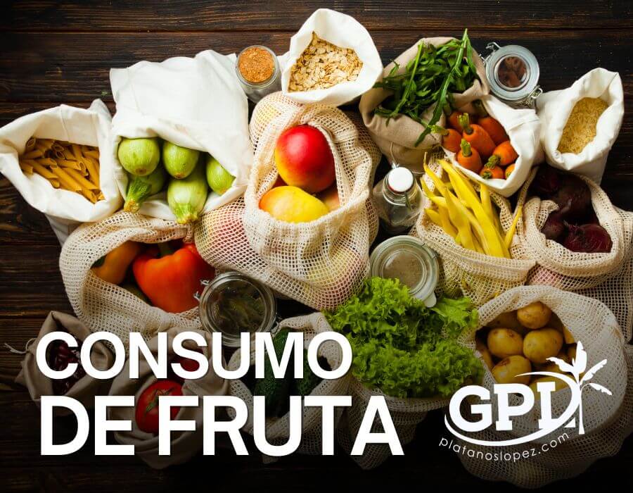 cesta de la compra consumo de fruta y verdura gpl